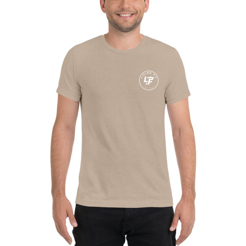 unisex tri blend t shirt tan triblend front 6560362ed6f13