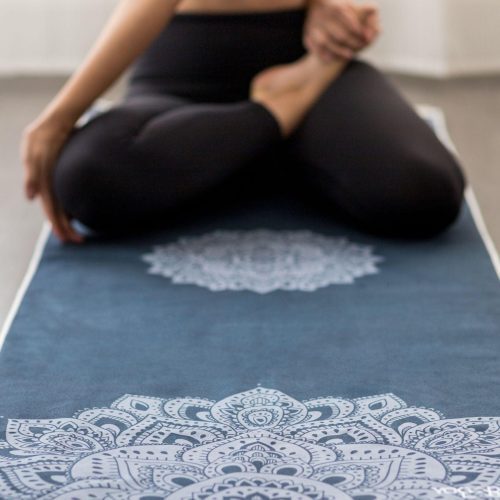 ydl yoga mat towel ultra grippy moisture absorbing and quick dry yoga design lab 45