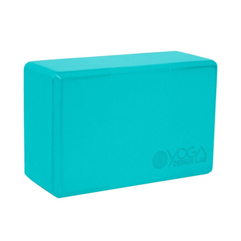 yoga foam block aqua sky for restorative and yin yoga which supports your practices yoga design lab 4