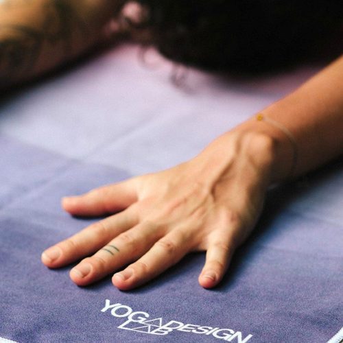 yoga mat towel breathe ultra grippy moisture absorbing and quick dry yoga design lab 8