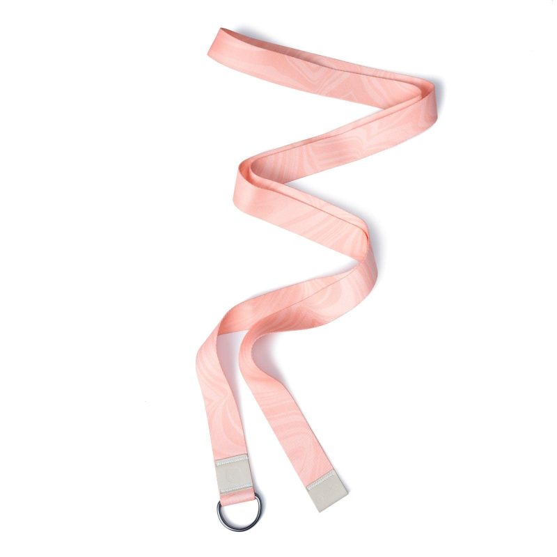 yoga strap coral best for stretching pilates physical therapy yoga design lab 2