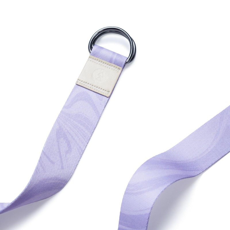 yoga strap lavender best for stretching pilates physical therapy yoga design lab 3